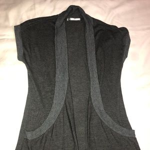 3/$33 Charlotte Russe Charcoal Shrug - NWOT